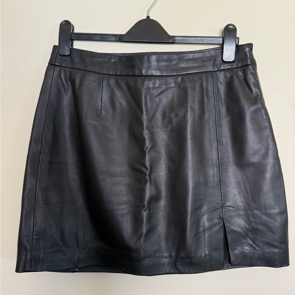 Lucky Brand Dark Leather Outerwear